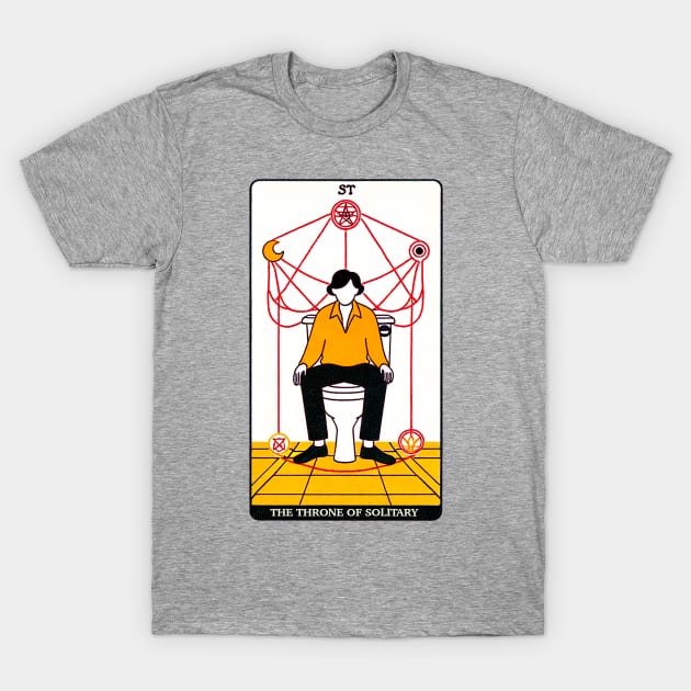 The Throne of Solitary T-Shirt by L.C. Tarot
